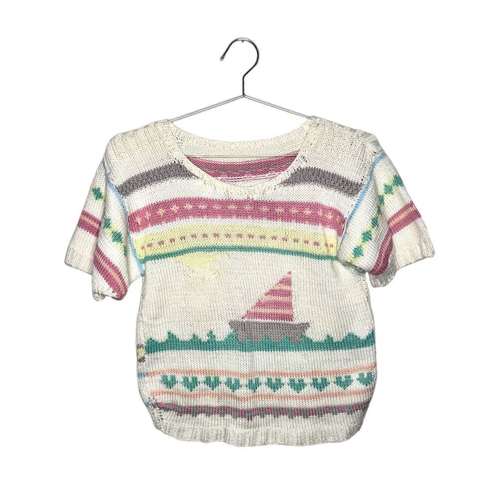 Handmade Crotchet Easter Sweater 